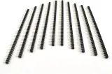 2.54Mm 40 Pins Runde Kvindelige Socket Pin Header Strip 1X40p Sort – 3