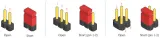 Jumper Cap 2 Pins 2,54mm (Hvid) til bl.a. Arduino, Esp32 og Raspberry Pi – 3