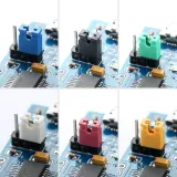 Jumper Cap 2 Pins 2,54mm (Gul) til bl.a. Arduino, Esp32 og Raspberry Pi – 4