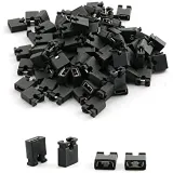 Jumper Cap 2 Pins 2,54mm (Sort) til bl.a. Arduino, Esp32 og Raspberry Pi – 1