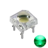 5mm Super Flux Piranha 4pin LED - Ren Grøn – 3