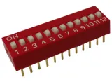 12 Pins DIP-switch, 2.54mm – 1