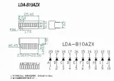 10 Segment LED Bar Hvid – 2