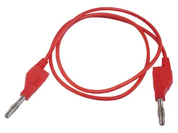 Velleman Måleledning Med Bananstik 4mm Rød