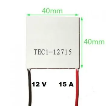 Peltier-modul 12v 180W 40x40mm TEC1-12715