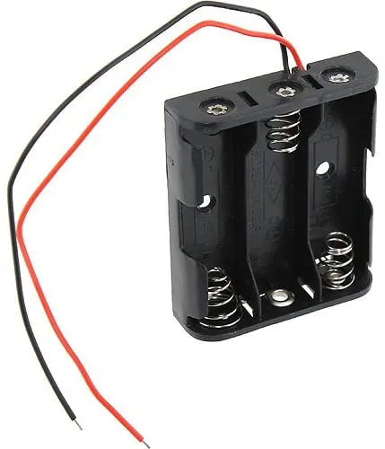 3x AA batteriholder (4.5V)