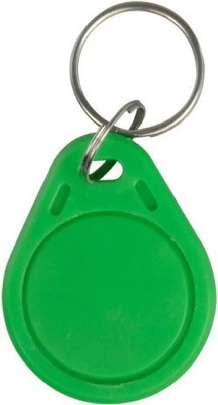 Grøn | RFID Tag nøglering dråbe | 13,56Mhz | 1K S50 | Mifare Classic