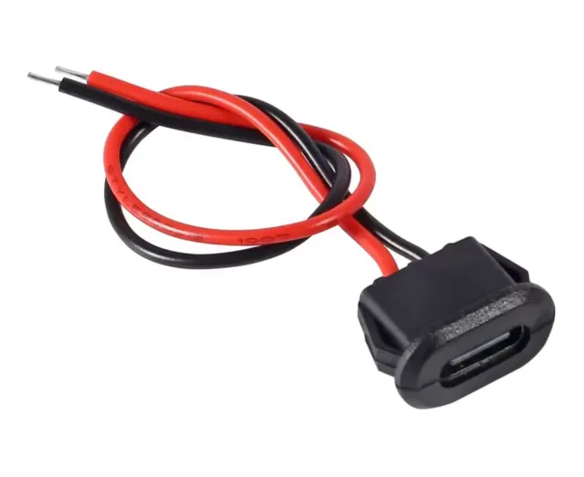 USB-C indbygningssocket chassisdel