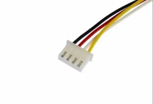 4 Pins Connector/Terminal ledning, 1-sidet - male, 26AWG 20cm, XH2.54mm