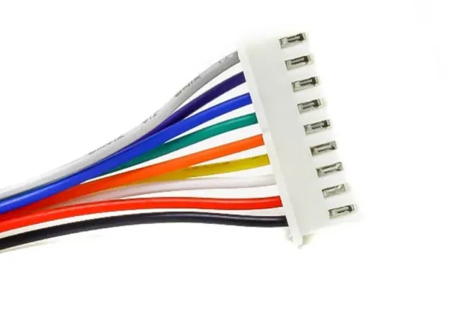 Micro JST XH 9 pins pigtail connector han