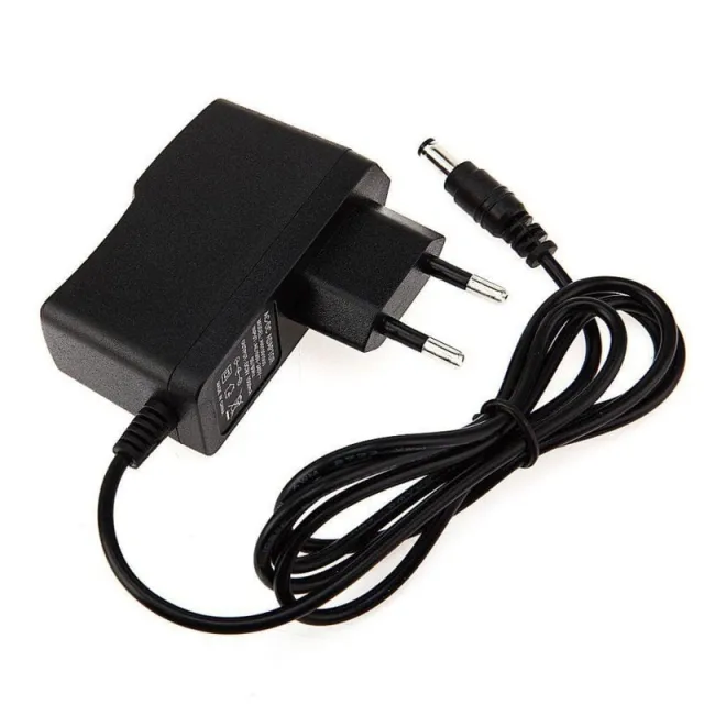 Strømforsyning 9V DC 2A adapter 5.5mm x 2.5mm jack