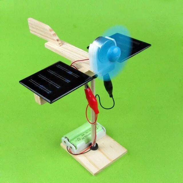 Mini træfly på solenergi (Lærende)