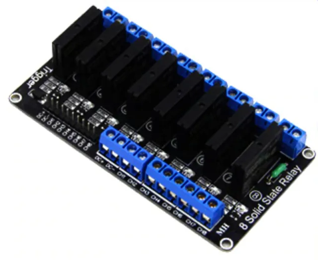 Solid State Relais Module 5V | 8-kanals (OMRON G3MB-202P)