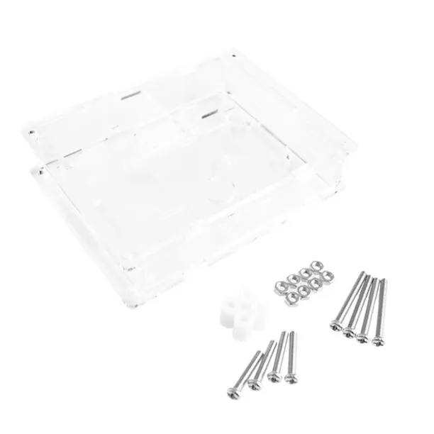 Acryl kabinet til LCR-T4 transistortester ESR - Transparent