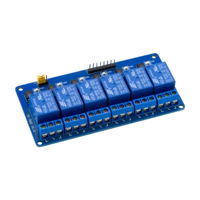 Relæmodul 5v Low | 6-kanals