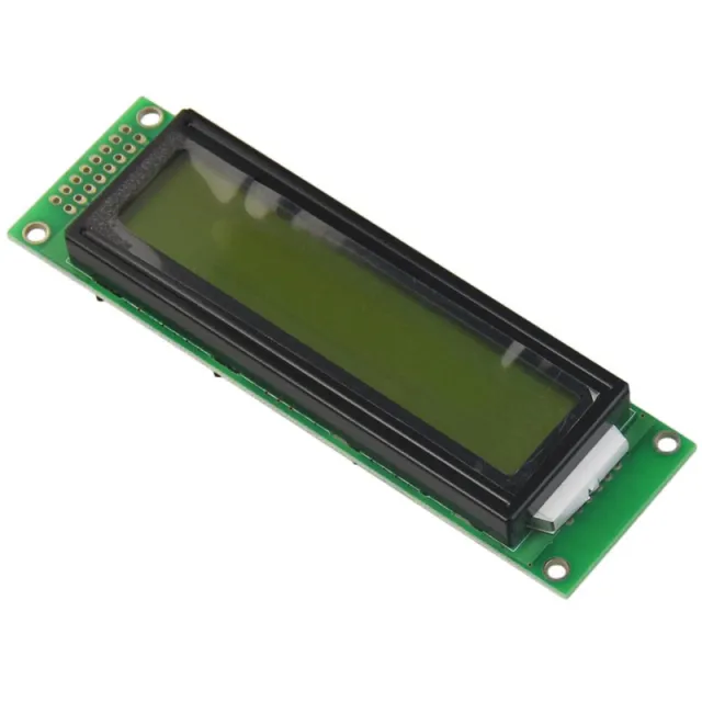 2002 LCD 5V  grøn/gul backlight 20x2