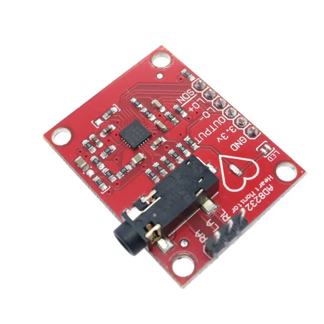 ECG pulsmåler kit med elektrodepuder AD8232