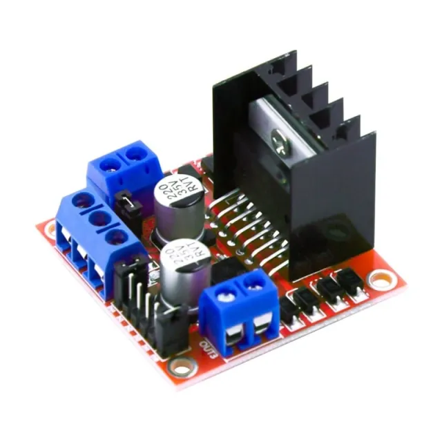 L298N Motor Driver Board rød