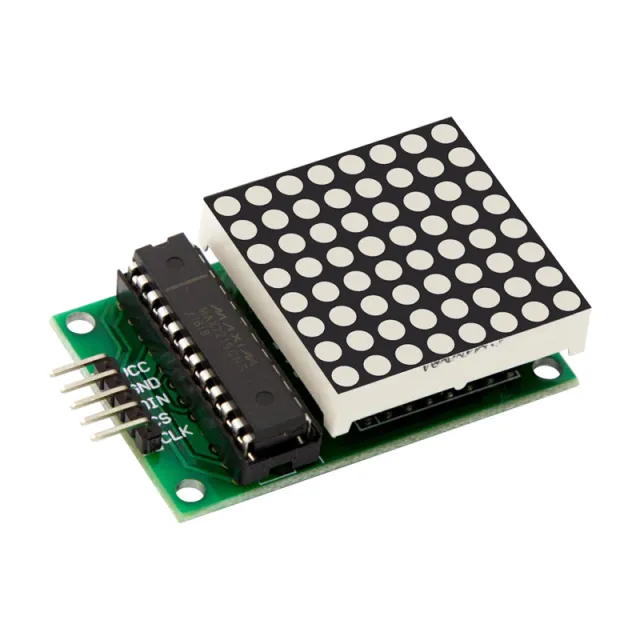 MAX7219 Dot Matrix LED-displaymodul Rød