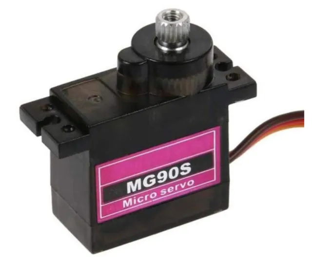 Servo MG90S Micro Metalen tandhjul 360 grader