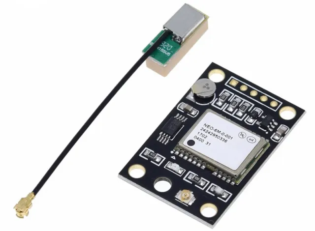 GPS Module GY-NEO6MV2 med antenne til Arduino