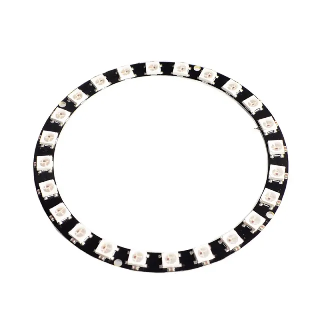 24-bit RGB LED'er WS2812b cirkel rund (Neopixel 5050)