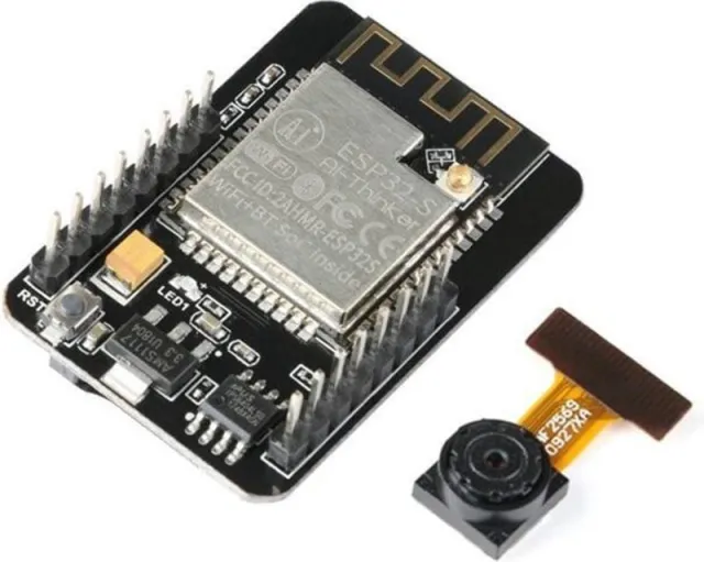 ESP32-CAM development board med Camera, WiFi og Bluetooth