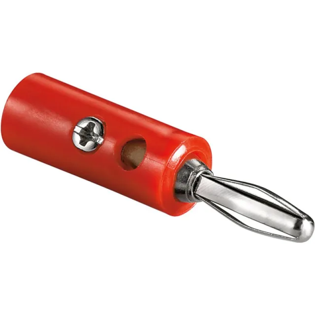 Bananestik 4mm Rød