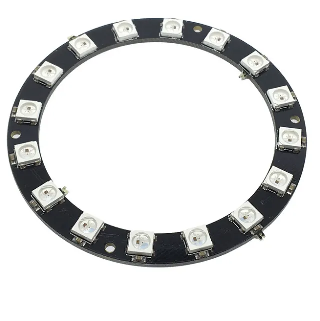 16-bit RGB LED'er WS2812b cirkel rund (Neopixel)