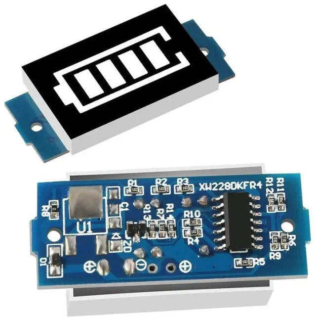 1S 18650 Batterikapacitetstester Li-Ion Modul