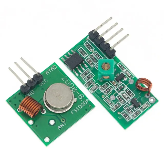 433Mhz RF sender og modtager