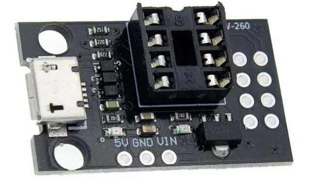 ATtiny programmeringsboard