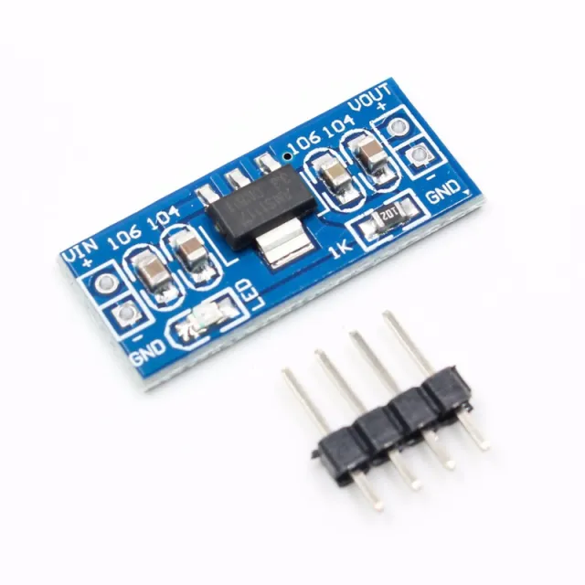 3.3V voltage regulator step down input 4.5-7V AMS1117