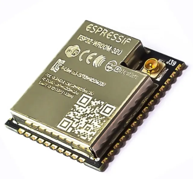 ESP32 WROOM 32U Trådløs IOT-modul 16M 128Mbit Wifi, Flash, Bluetooth
