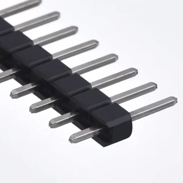 40 Pins header Male 2.54mm Sort