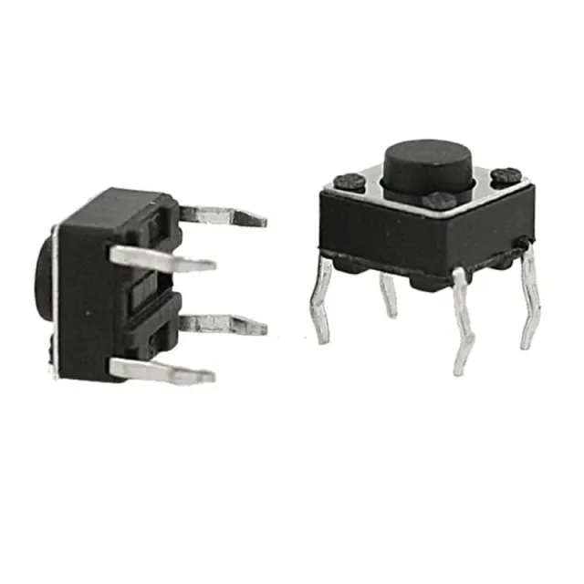 Trykknap | moment | 6x6x4 mikroswitch