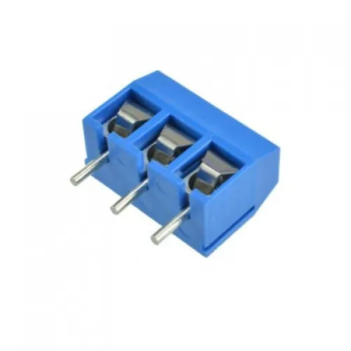 Skrueterminal 3-polet lige KF301-3P 5mm
