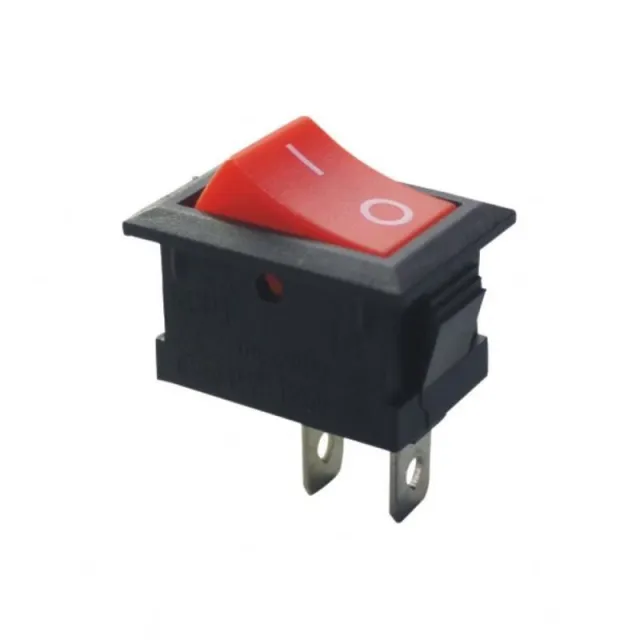 Vippekontakt/ Vippeafbryder TÆND/SLUK KCD1 - 6A/250V 2pin