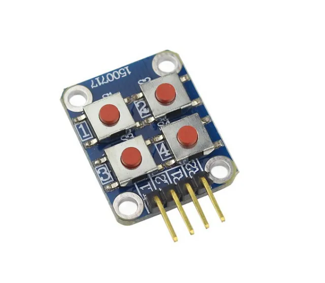 2X2 MATRIX Tastaturmodul - 4 knapper