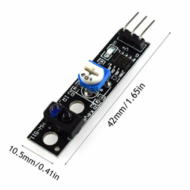 Linjefølgende/ Line Tracking Infrarød Modul - 3 PIN, HW-511 TCRT5000