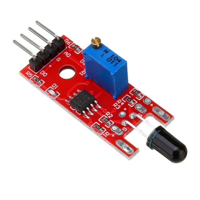 Flammesensor modul infrarød til Arduino | ESP32 | ESP8266