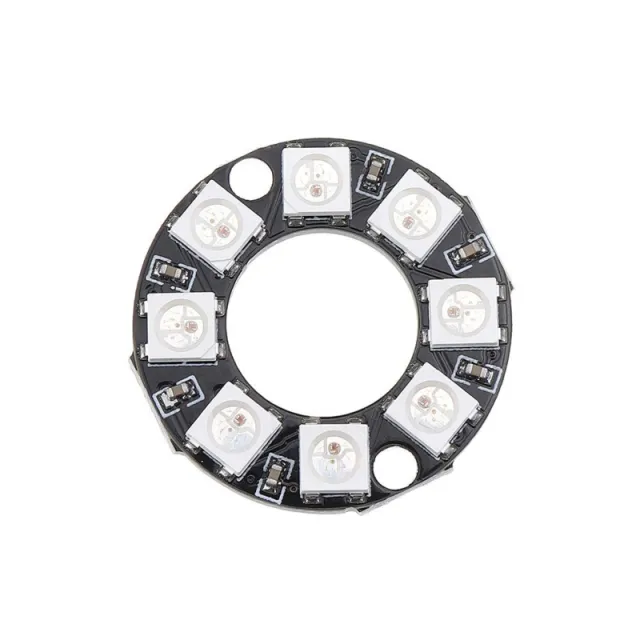 8-bit RGB LED'er WS2812b cirkel rund (Neopixel)