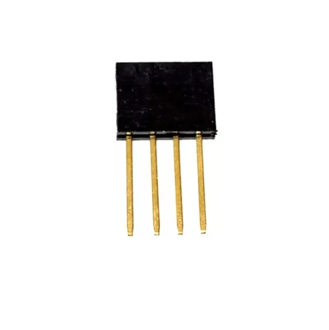 4 Pin Female 11mm høj stackbar Pin Header Connector
