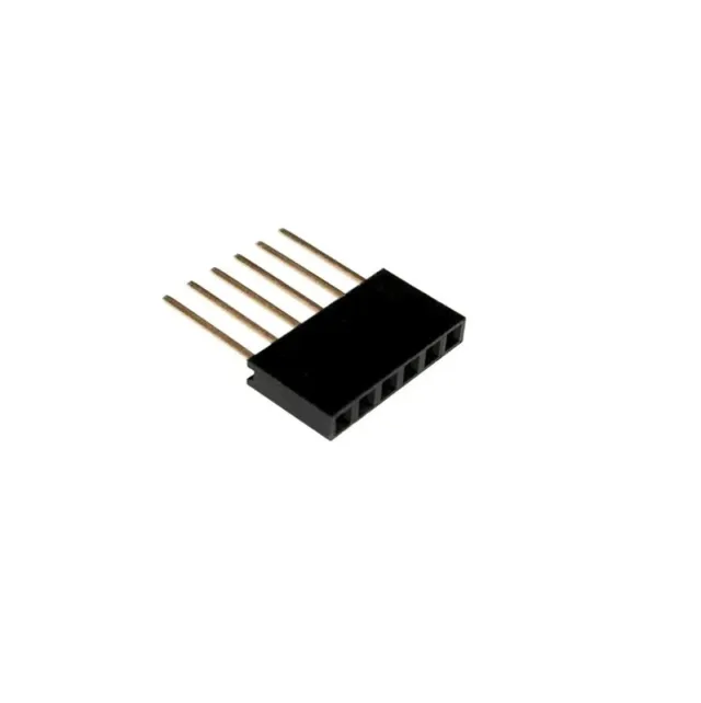 6 Pin Female 11mm høj stackbar Pin Header Connector