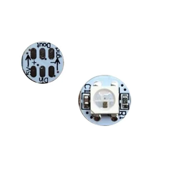 LED med WS2812B Chip på mini PCB
