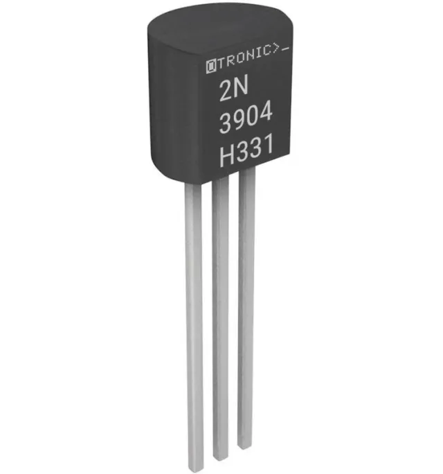 NPN-transistor 2N3904 H331 40V 200mA 200MHz 625mW TO-92
