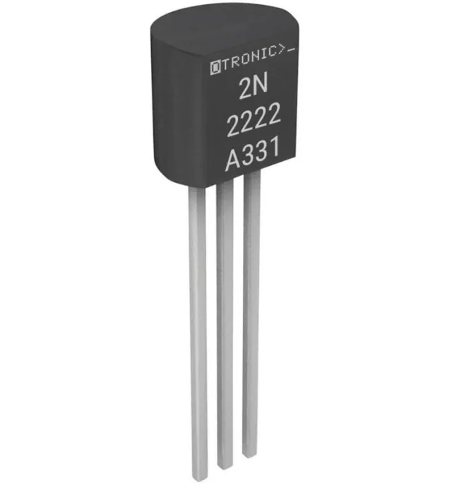 NPN Transistor 2N2222 A331 40V 600mA 200MHz 625mW TO-92