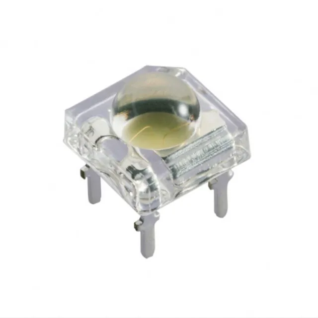 5mm Super Flux Piranha 4pin LED - Gul