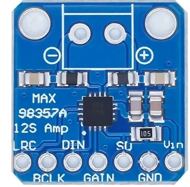 I2S DAC med 3W forstærker - MAX98357A