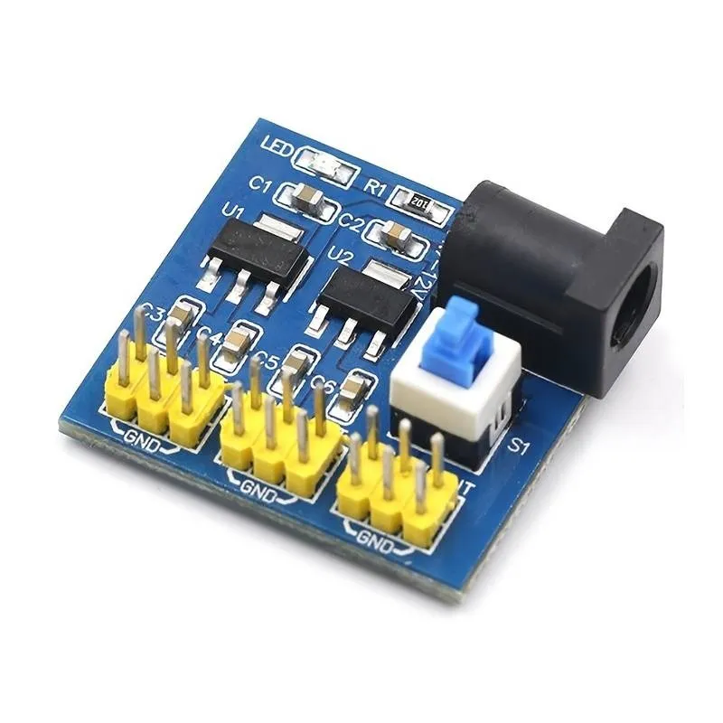 12V til 12V / 5V / 3.3V step-down module
